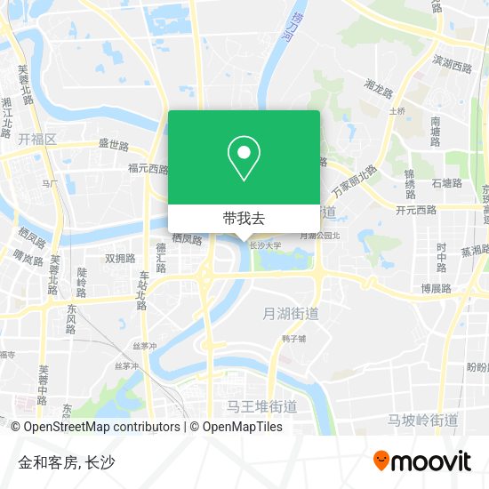 金和客房地图