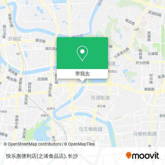 快乐惠便利店(之浠食品店)地图