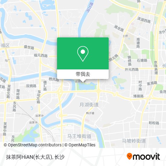 抹茶阿HiAN(长大店)地图