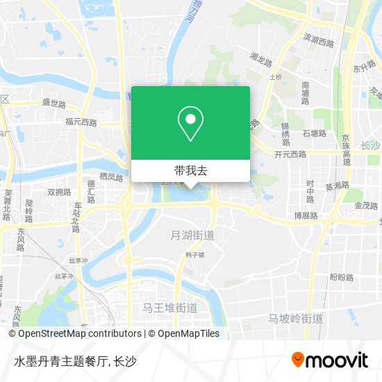 水墨丹青主题餐厅地图