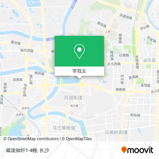 藏珑御轩1-4幢地图