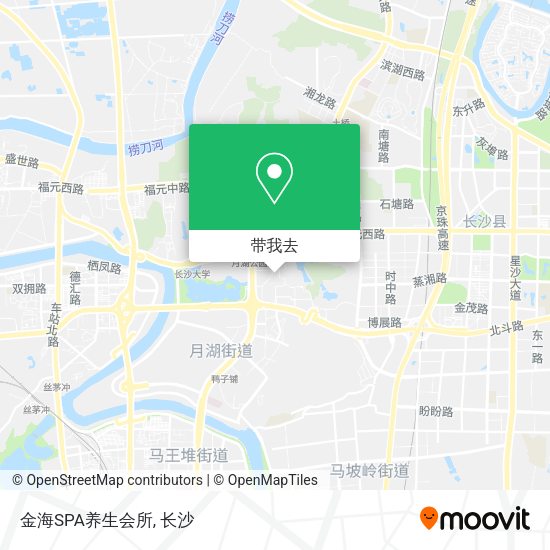 金海SPA养生会所地图
