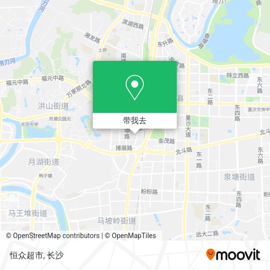 恒众超市地图