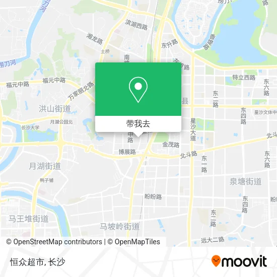 恒众超市地图