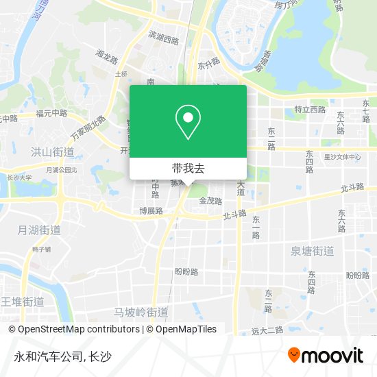 永和汽车公司地图