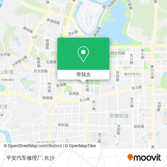 平安汽车修理厂地图