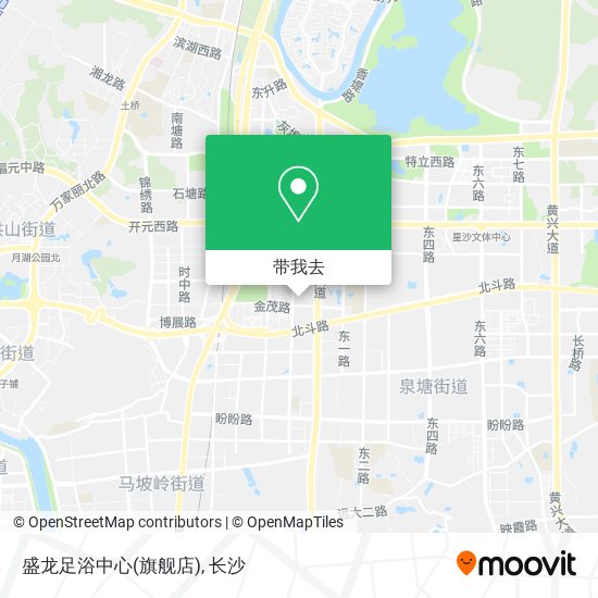 盛龙足浴中心(旗舰店)地图