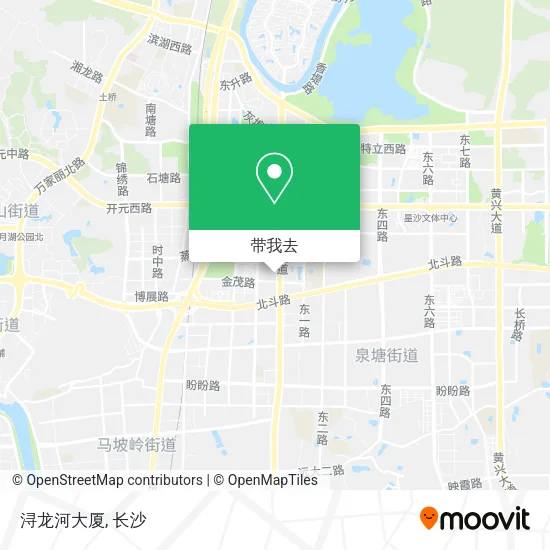 浔龙河大厦地图