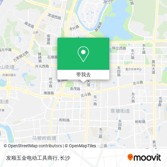 发顺五金电动工具商行地图
