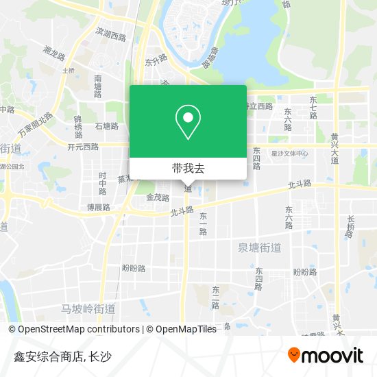 鑫安综合商店地图