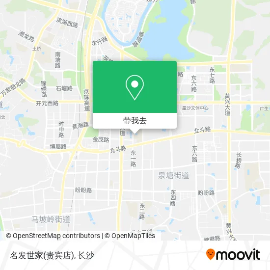 名发世家(贵宾店)地图