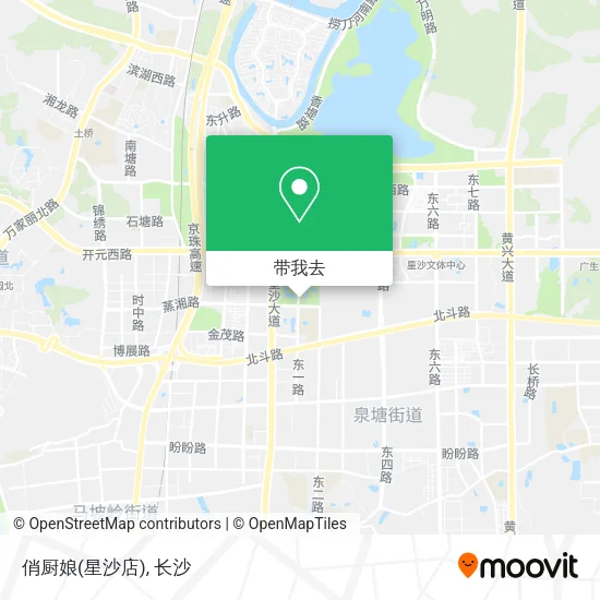俏厨娘(星沙店)地图