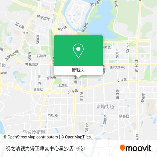 视之清视力矫正康复中心星沙店地图