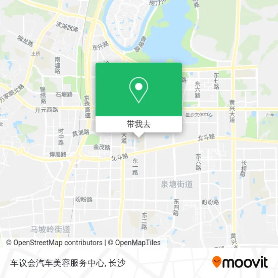 车议会汽车美容服务中心地图