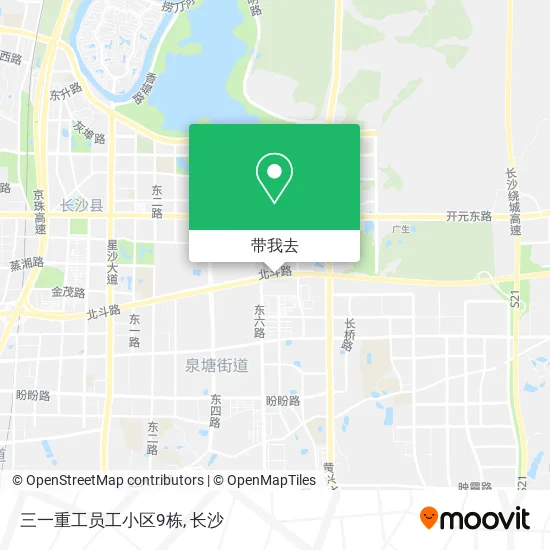 三一重工员工小区9栋地图