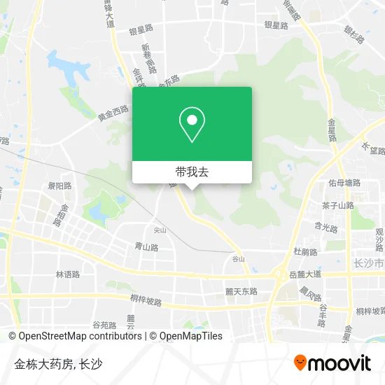 金栋大药房地图