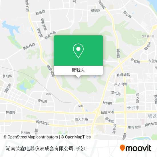 湖南荣鑫电器仪表成套有限公司地图