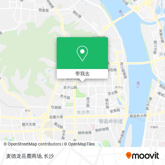 麦德龙岳麓商场地图