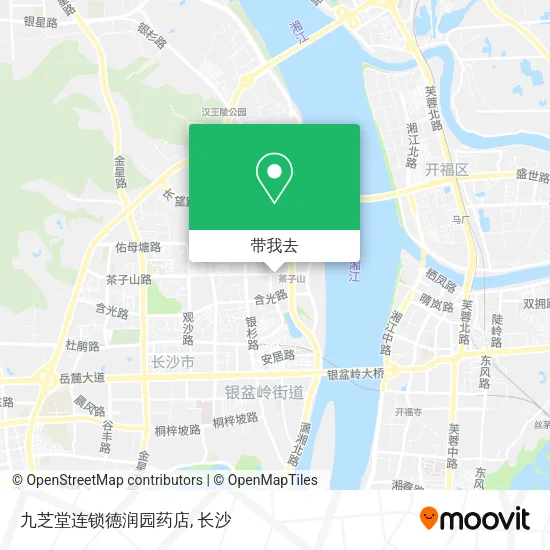九芝堂连锁德润园药店地图