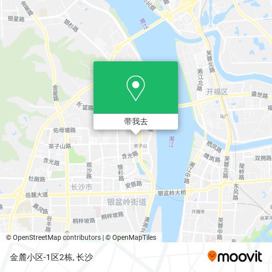 金麓小区-1区2栋地图