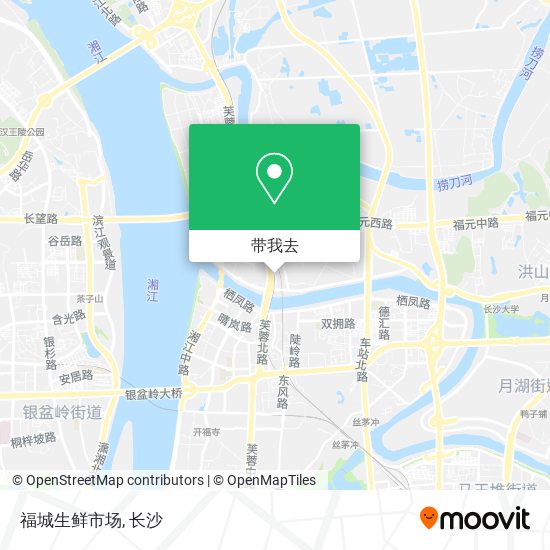 福城生鲜市场地图