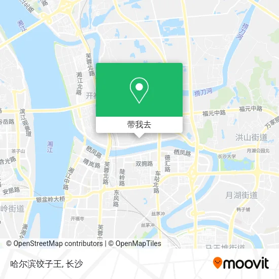 哈尔滨饺子王地图
