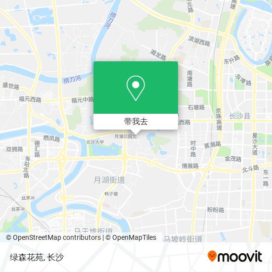 绿森花苑地图