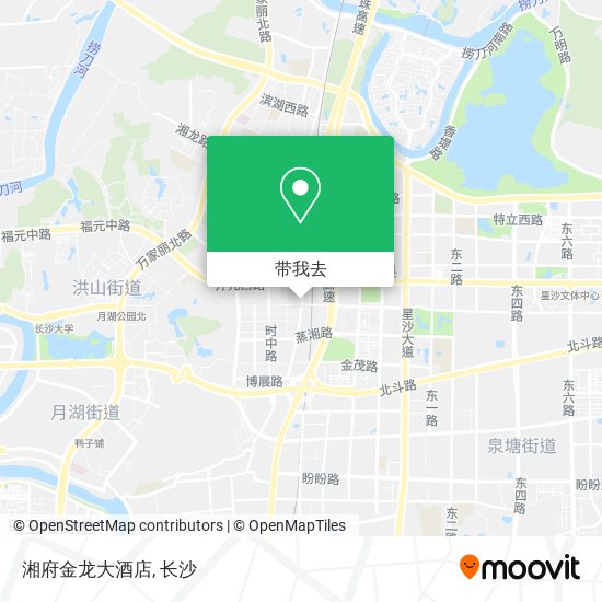 湘府金龙大酒店地图