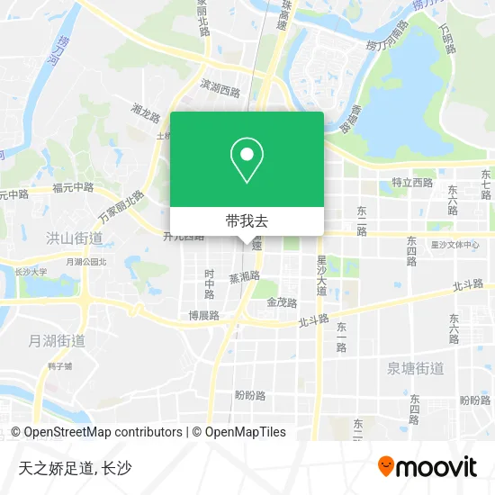 天之娇足道地图