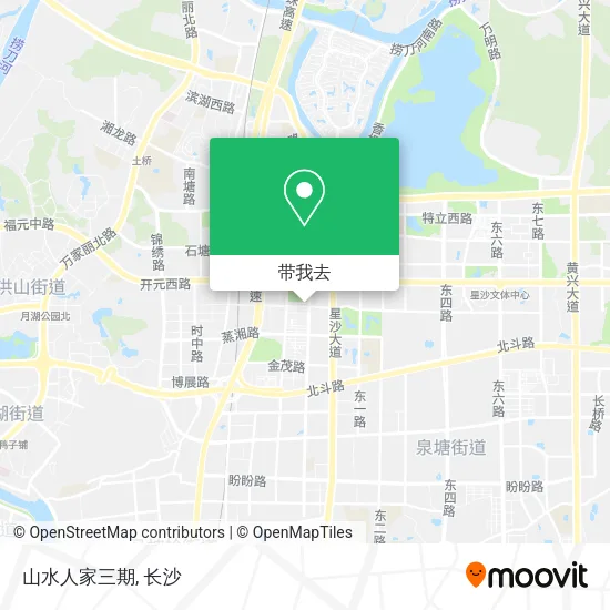 山水人家三期地图