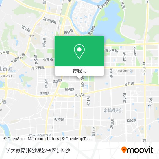 学大教育(长沙星沙校区)地图