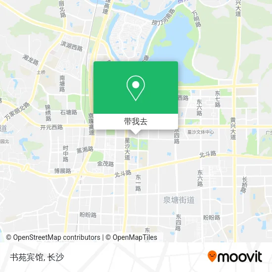 书苑宾馆地图