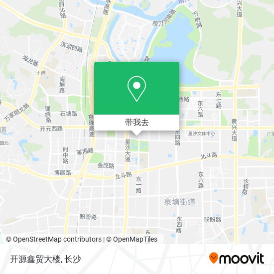 开源鑫贸大楼地图