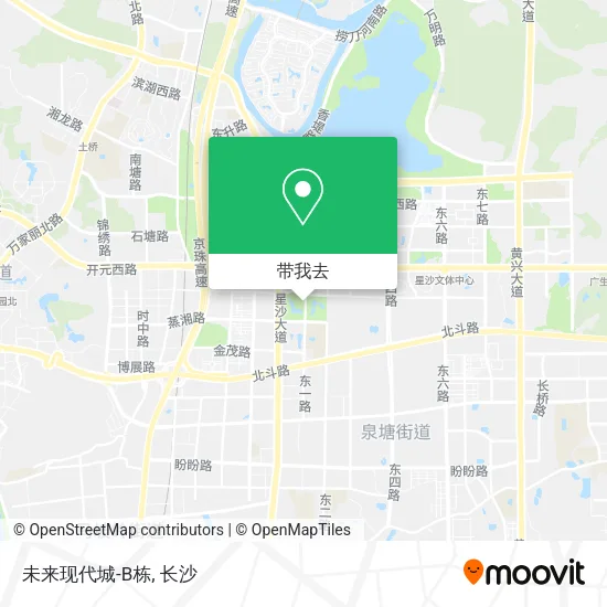 未来现代城-B栋地图