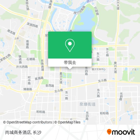 尚城商务酒店地图