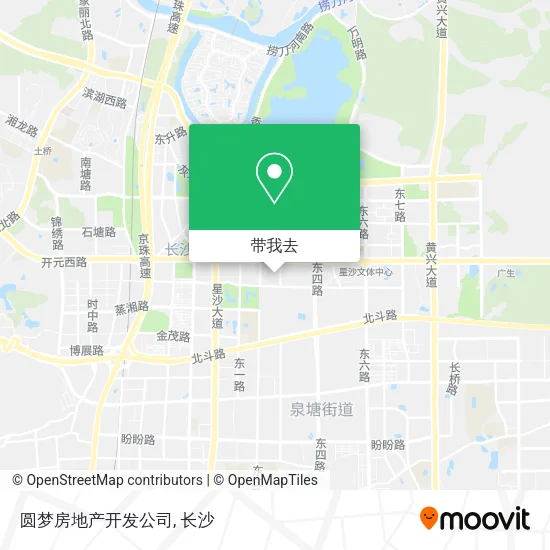 圆梦房地产开发公司地图