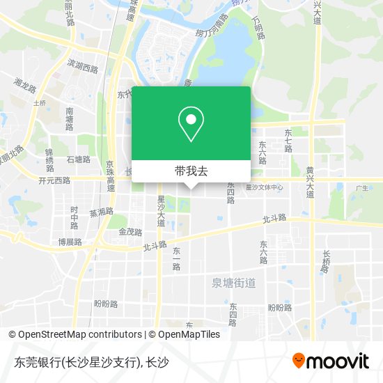 东莞银行(长沙星沙支行)地图