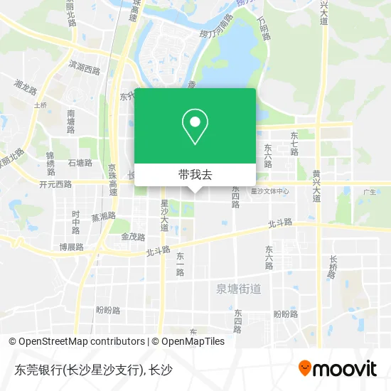 东莞银行(长沙星沙支行)地图