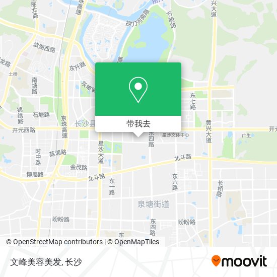 文峰美容美发地图