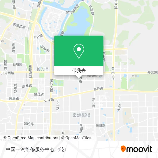 中国一汽维修服务中心地图