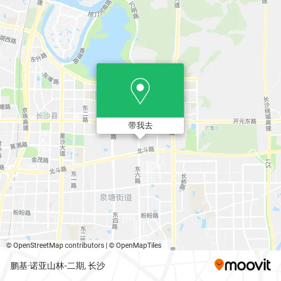 鹏基·诺亚山林-二期地图
