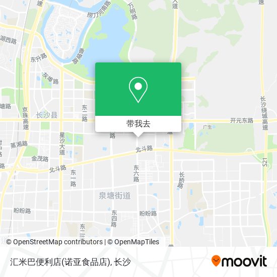 汇米巴便利店(诺亚食品店)地图