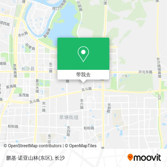 鹏基·诺亚山林(东区)地图