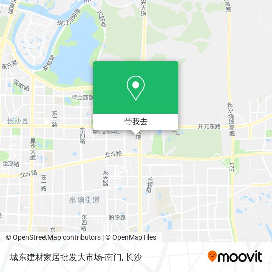 城东建材家居批发大市场-南门地图