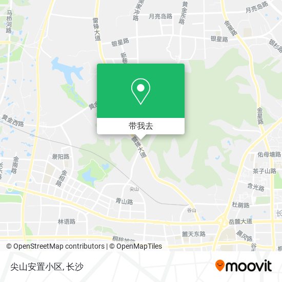 尖山安置小区地图