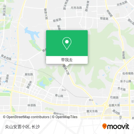 尖山安置小区地图