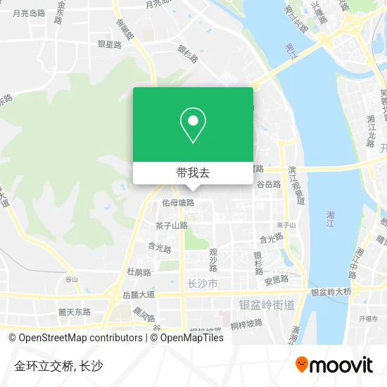 金环立交桥地图