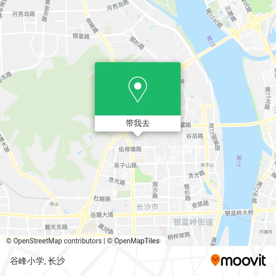 谷峰小学地图