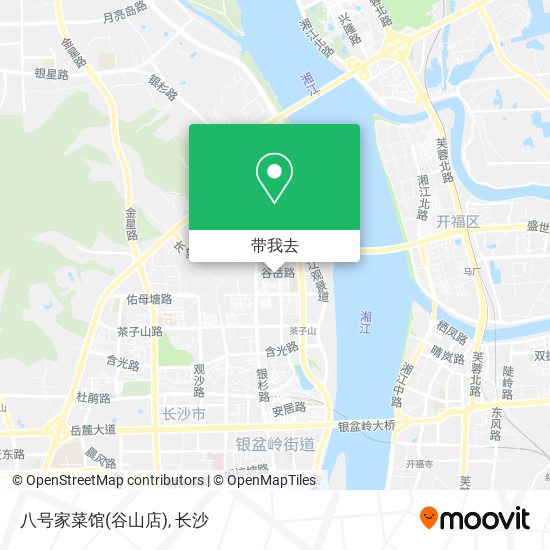 八号家菜馆(谷山店)地图