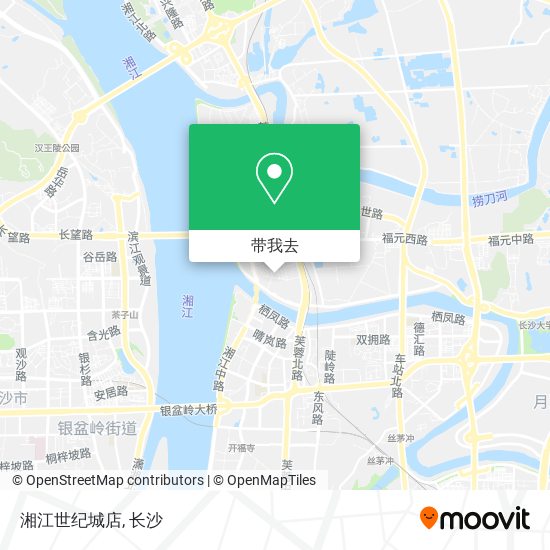 湘江世纪城店地图